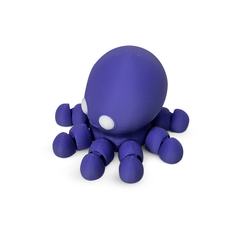 Distracties Octopus - 3D Printed Articulated Toy Fidget Friend