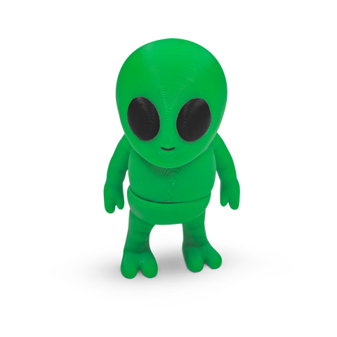 Distracties Alien - 3D Printed Articulated Toy Fidget Friend