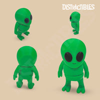 Thumbnail for Distracties Alien - 3D Printed Articulated Toy Fidget Friend