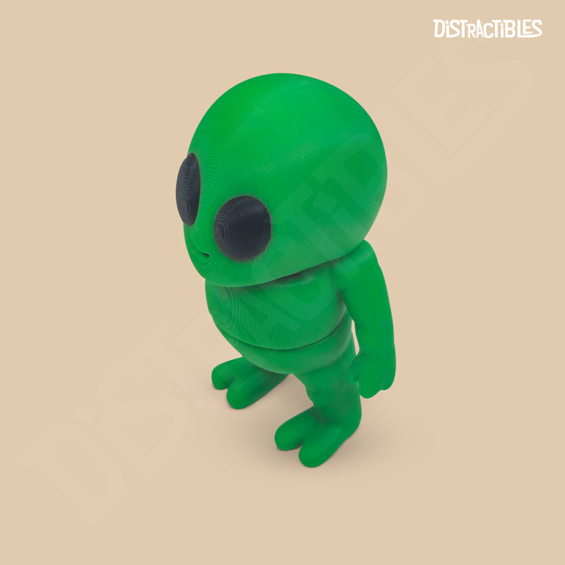 Distracties Alien - 3D Printed Articulated Toy Fidget Friend