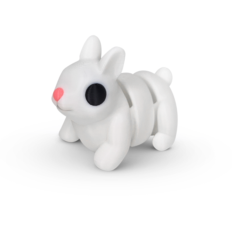 Distracties Bunny - 3D Printed Articulated Toy Fidget Friend