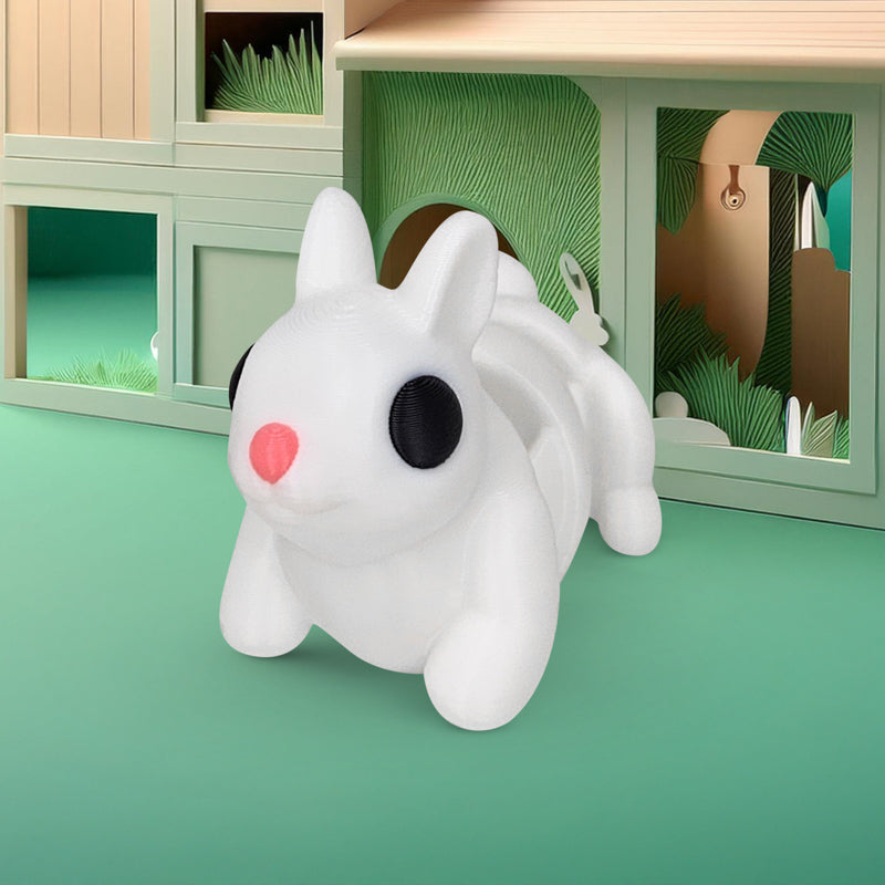 Distracties Bunny - 3D Printed Articulated Toy Fidget Friend