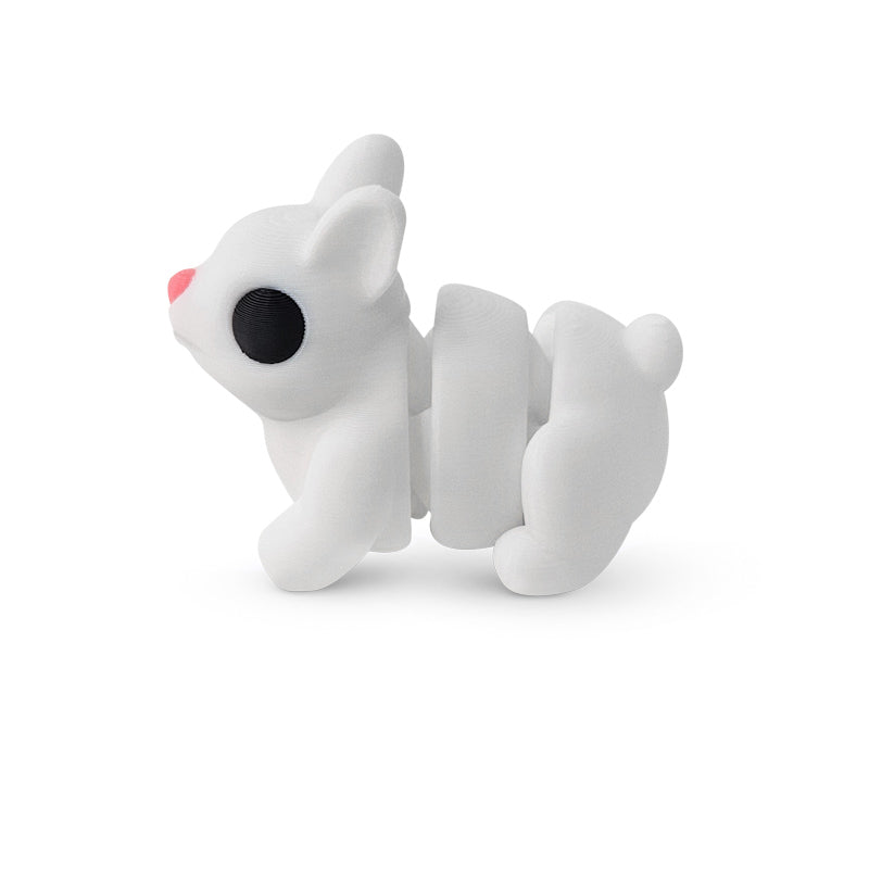 Distracties Bunny - 3D Printed Articulated Toy Fidget Friend