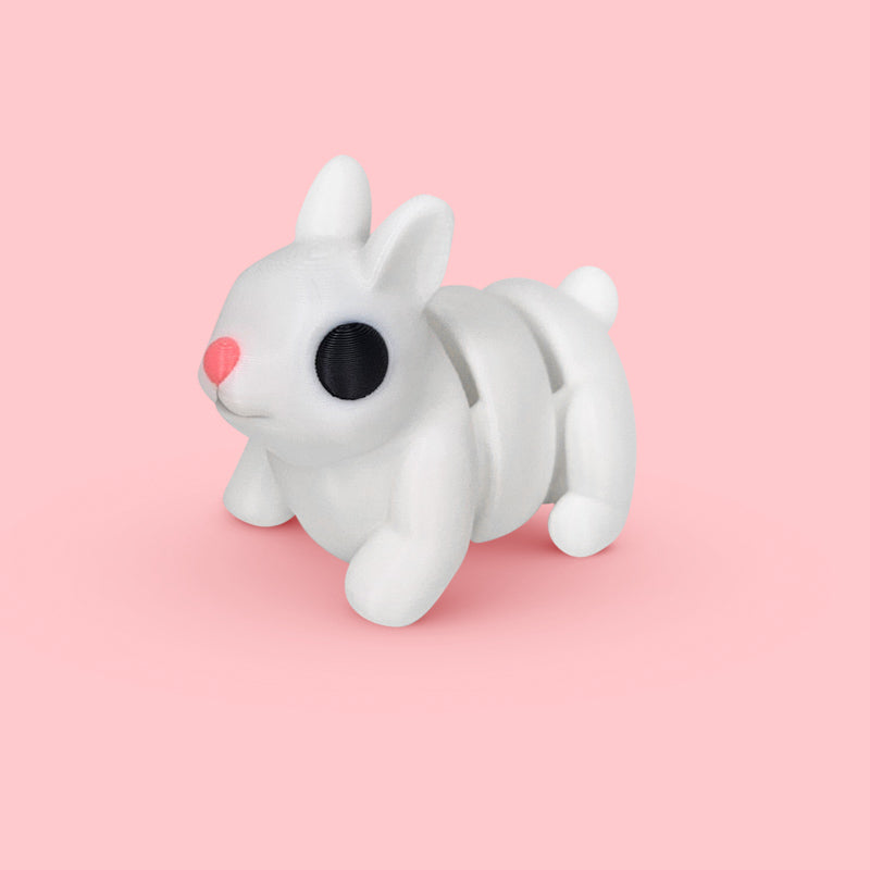 Distracties Bunny - 3D Printed Articulated Toy Fidget Friend