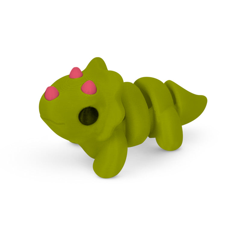 Distracties Triceratops - 3D Printed Articulated Toy Fidget Friend