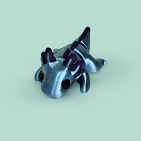 Thumbnail for Distracties Axolotl - 3D Printed Articulated Toy Fidget Friend