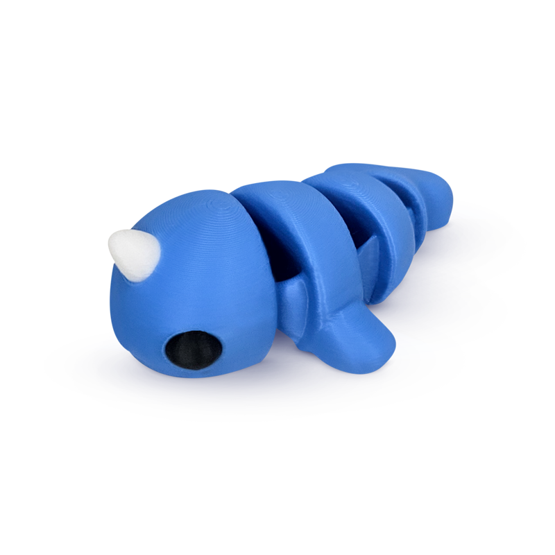 Distracties Narwhal - 3D Printed Articulated Toy Fidget Friend