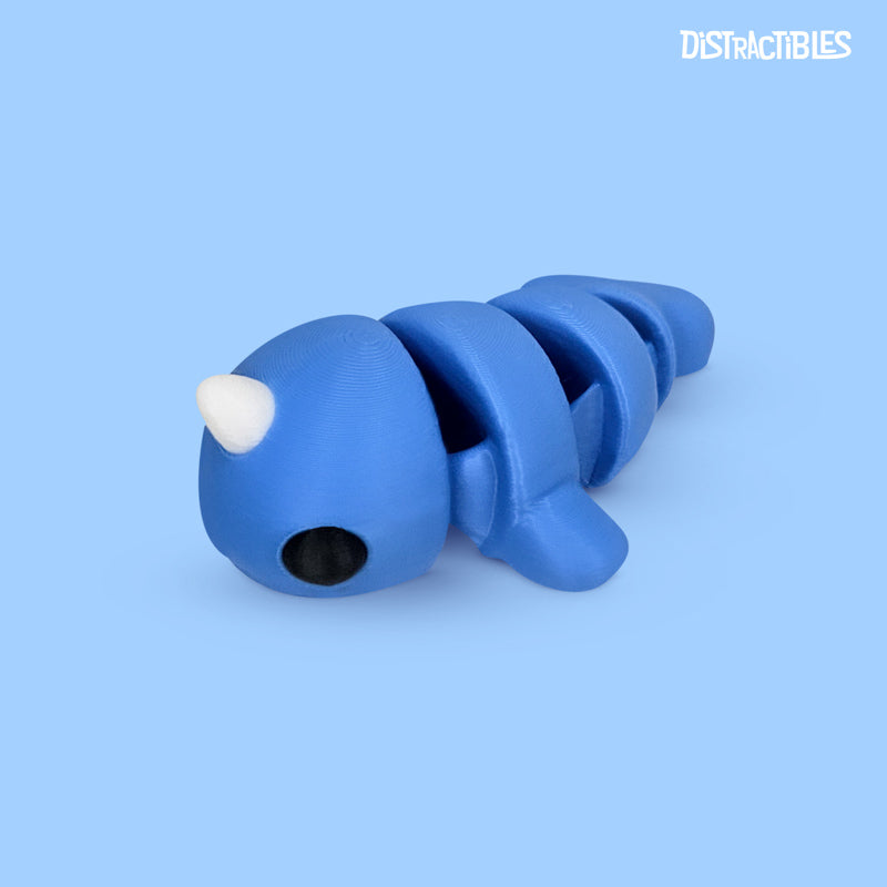 Distracties Narwhal - 3D Printed Articulated Toy Fidget Friend