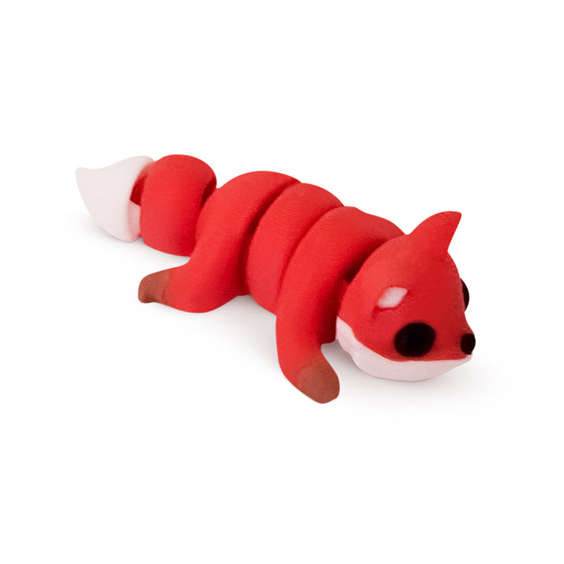 Distracties Fox - 3D Printed Articulated Toy Fidget Friend