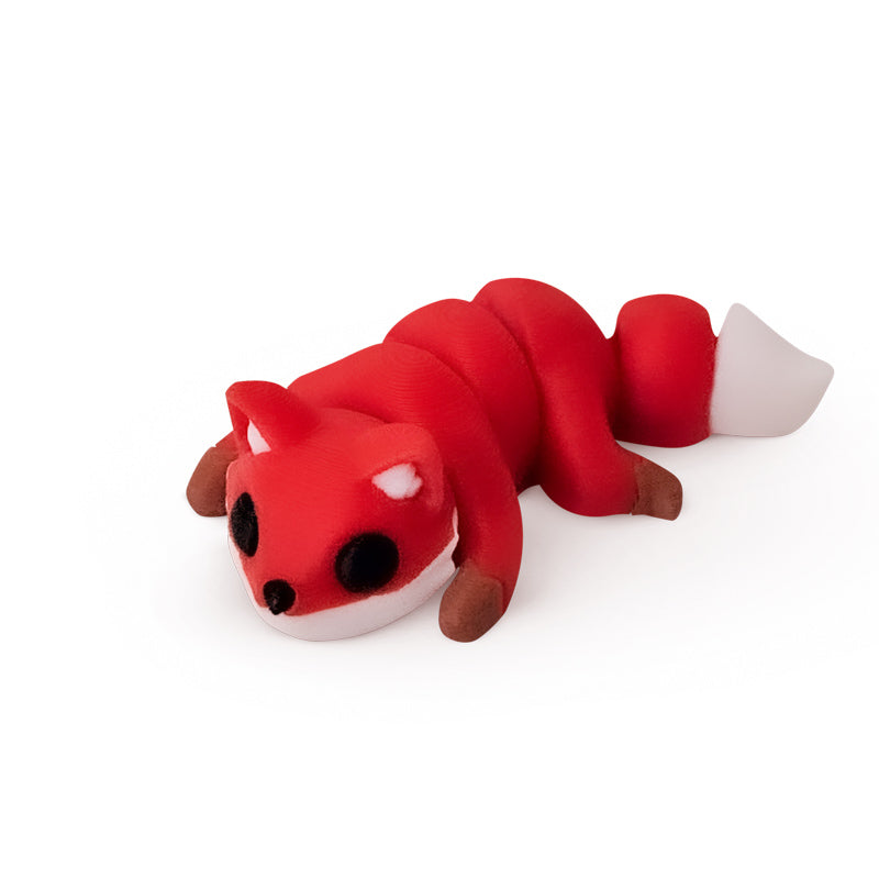 Distracties Fox - 3D Printed Articulated Toy Fidget Friend