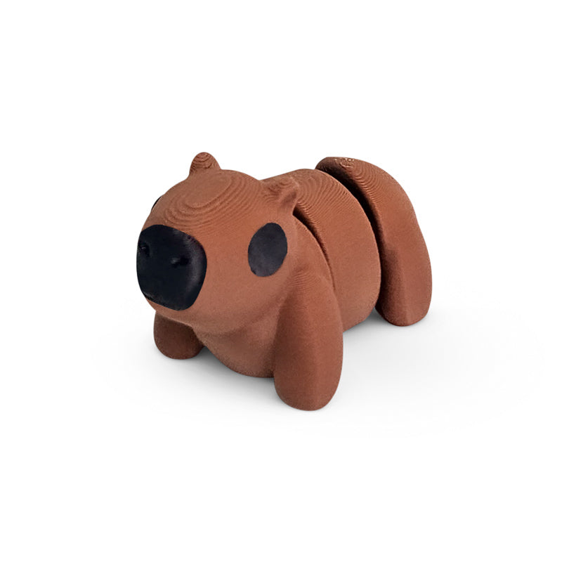 Distracties Capybara - 3D Printed Articulated Toy Fidget Friend