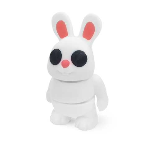 Distracties Bunny - 3D Printed Articulated Toy Fidget Friend