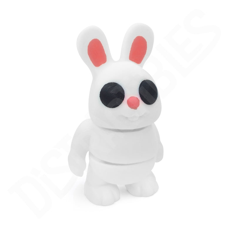 Distracties Bunny - 3D Printed Articulated Toy Fidget Friend