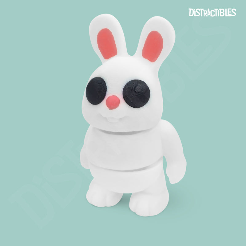 Distracties Bunny - 3D Printed Articulated Toy Fidget Friend