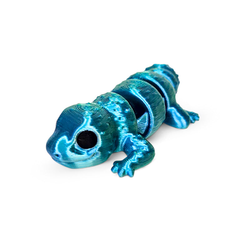 Distracties Leopard Gecko - 3D Printed Articulated Toy Fidget Friend