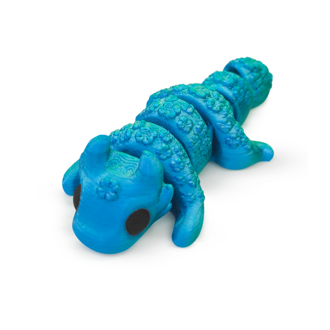 Distracties Lucky Dragon - 3D Printed Articulated Toy Fidget Friend