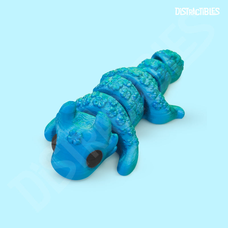 Distracties Lucky Dragon - 3D Printed Articulated Toy Fidget Friend