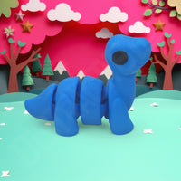 Thumbnail for Distracties Brontosaurus - 3D Printed Articulated Toy Fidget Friend