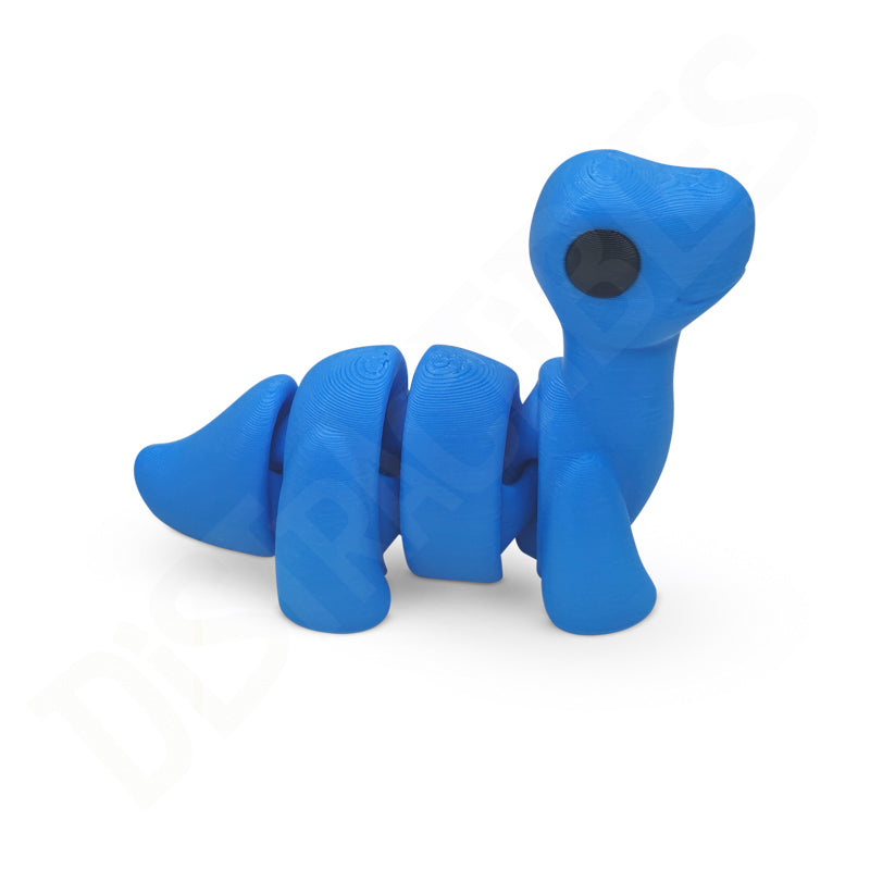 Distracties Brontosaurus - 3D Printed Articulated Toy Fidget Friend