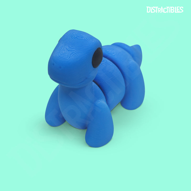 Distracties Brontosaurus - 3D Printed Articulated Toy Fidget Friend