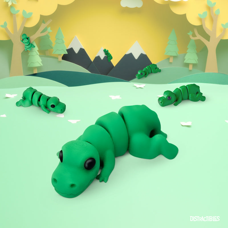 Distracties T-Rex - 3D Printed Articulated Toy Fidget Friend