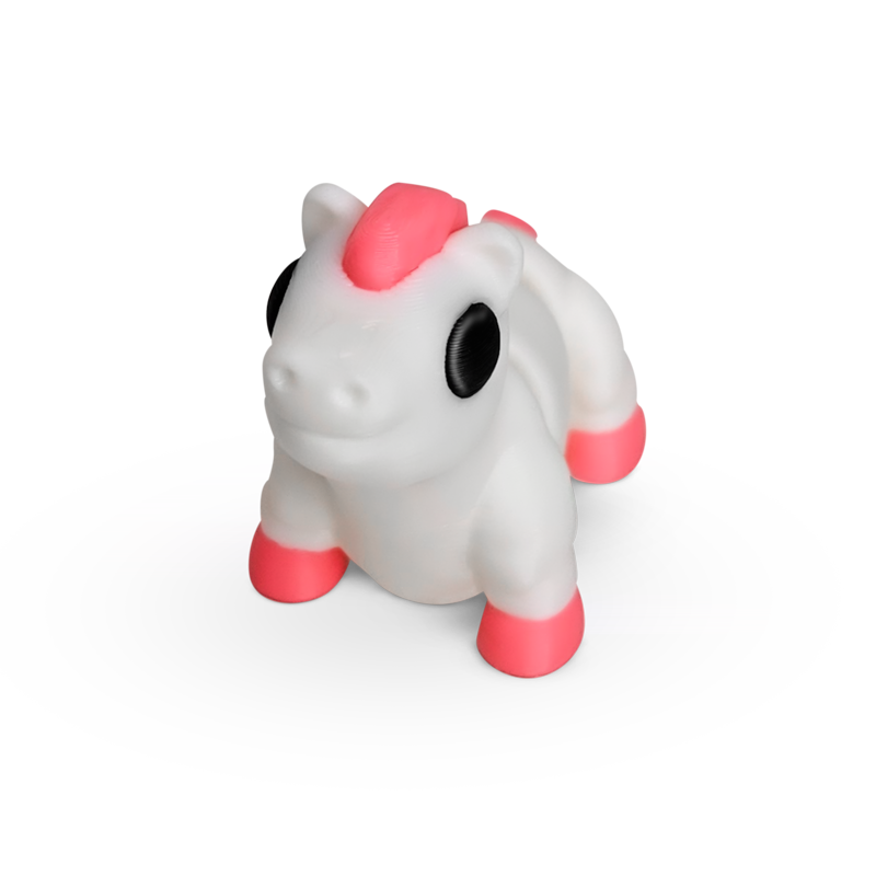 Distracties Horse - 3D Printed Articulated Toy Fidget Friend