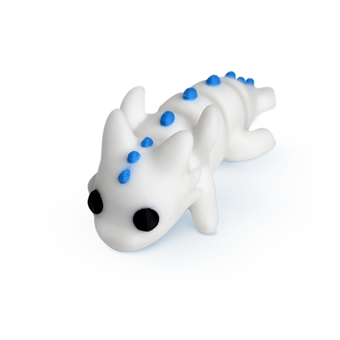 Distracties Dragon - 3D Printed Articulated Toy Fidget Friend