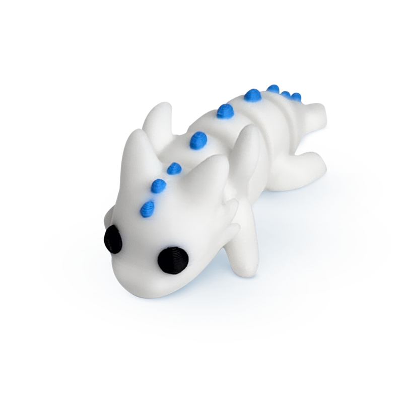 Distracties Dragon - 3D Printed Articulated Toy Fidget Friend