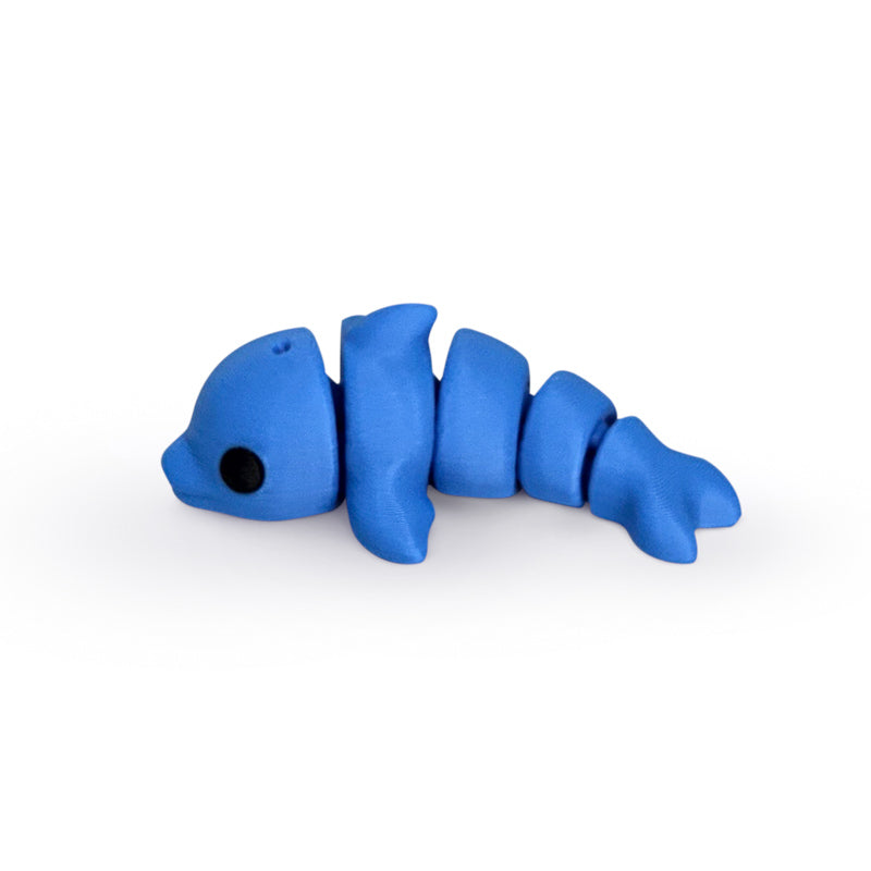 Distracties Dolphin - 3D Printed Articulated Toy Fidget Friend