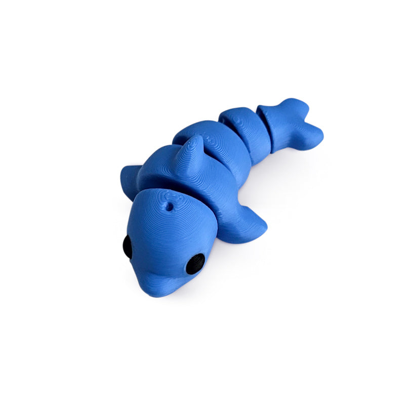 Distracties Dolphin - 3D Printed Articulated Toy Fidget Friend