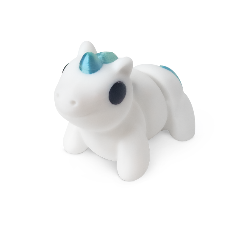 Distracties Unicorn - 3D Printed Articulated Toy Fidget Friend