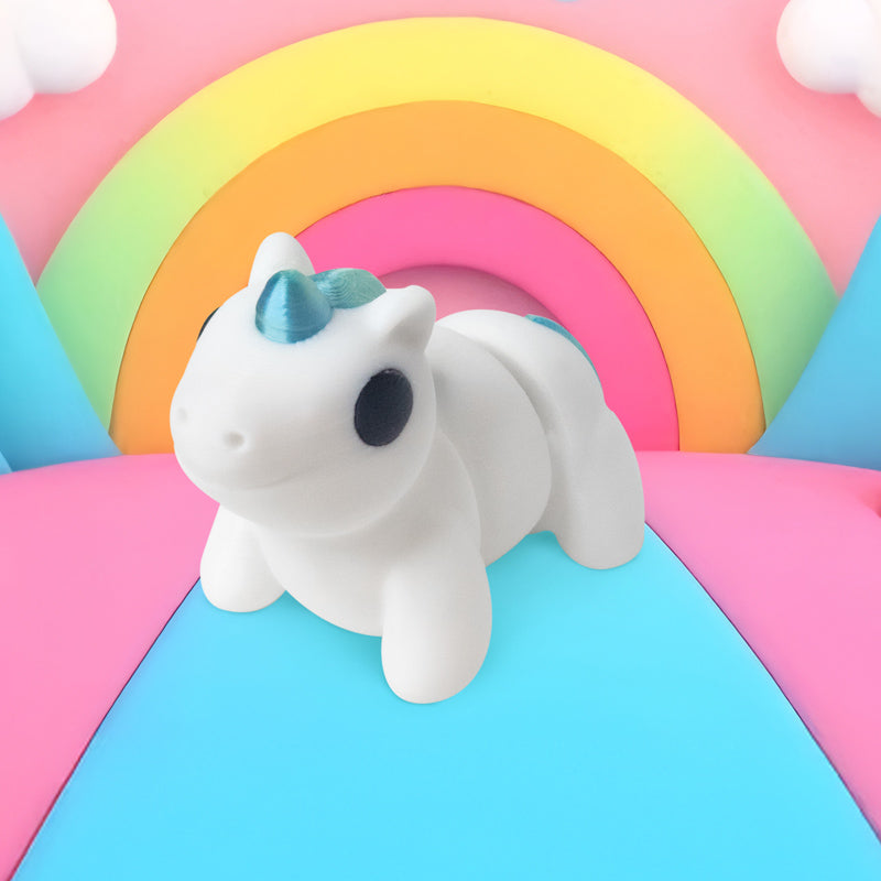 Distracties Unicorn - 3D Printed Articulated Toy Fidget Friend