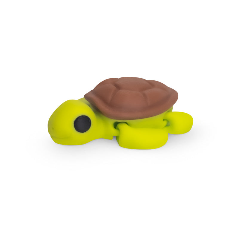 Distracties Turtle - 3D Printed Articulated Toy Fidget Friend