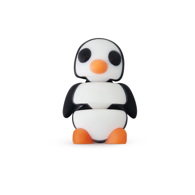 Distracties Penguin - 3D Printed Articulated Toy Fidget Friend