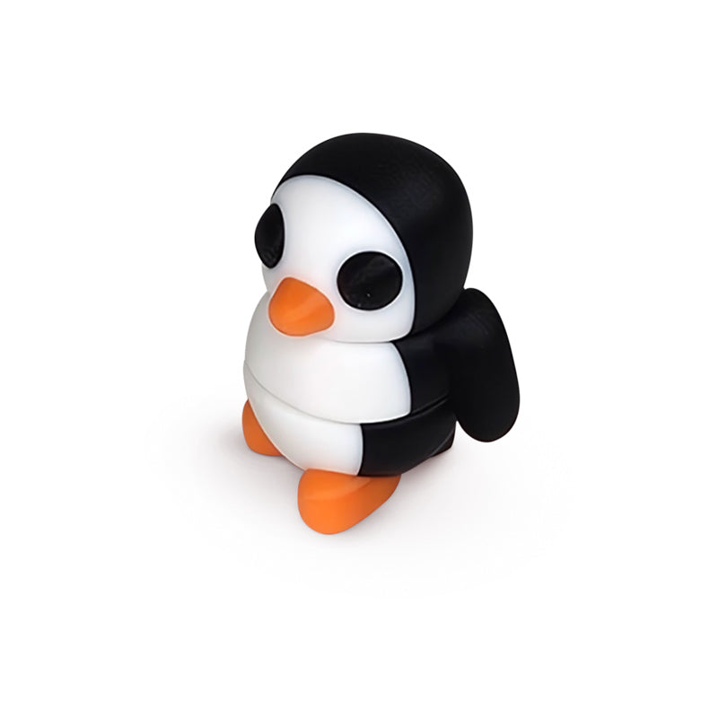 Distracties Penguin - 3D Printed Articulated Toy Fidget Friend