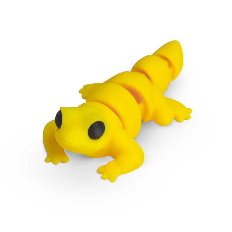 Distracties Lizard - 3D Printed Articulated Toy Fidget Friend