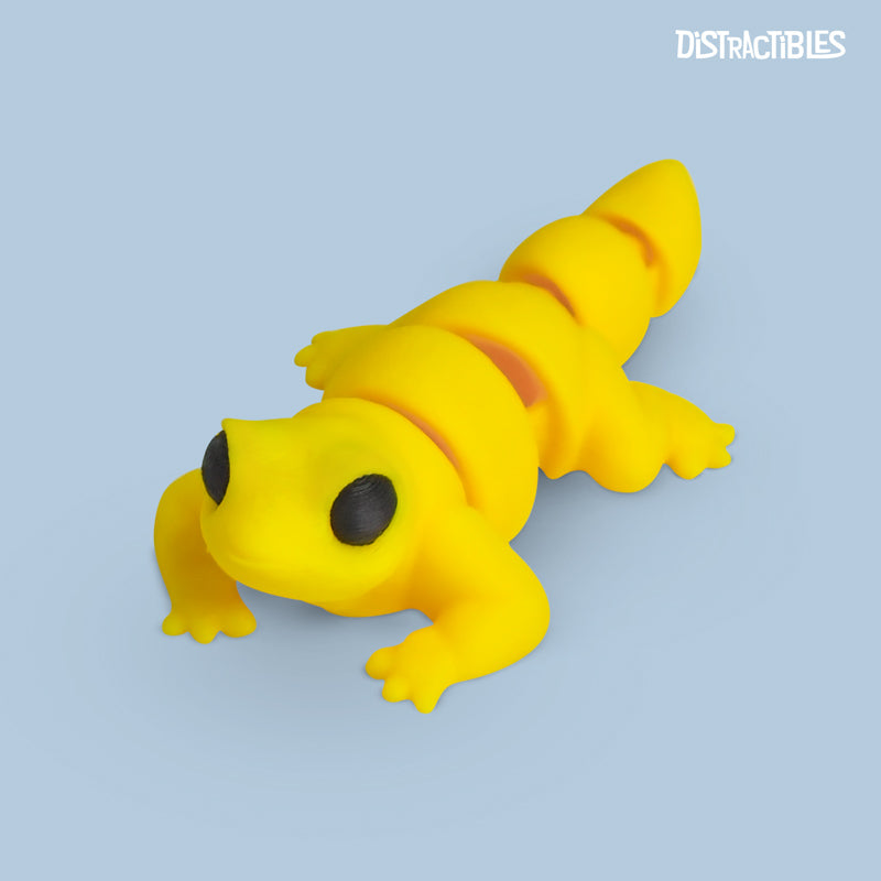 Distracties Lizard - 3D Printed Articulated Toy Fidget Friend