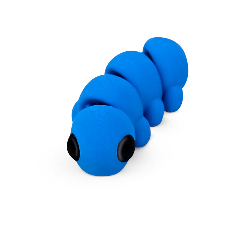 Distracties Caterpillar - 3D Printed Articulated Toy Fidget Friend