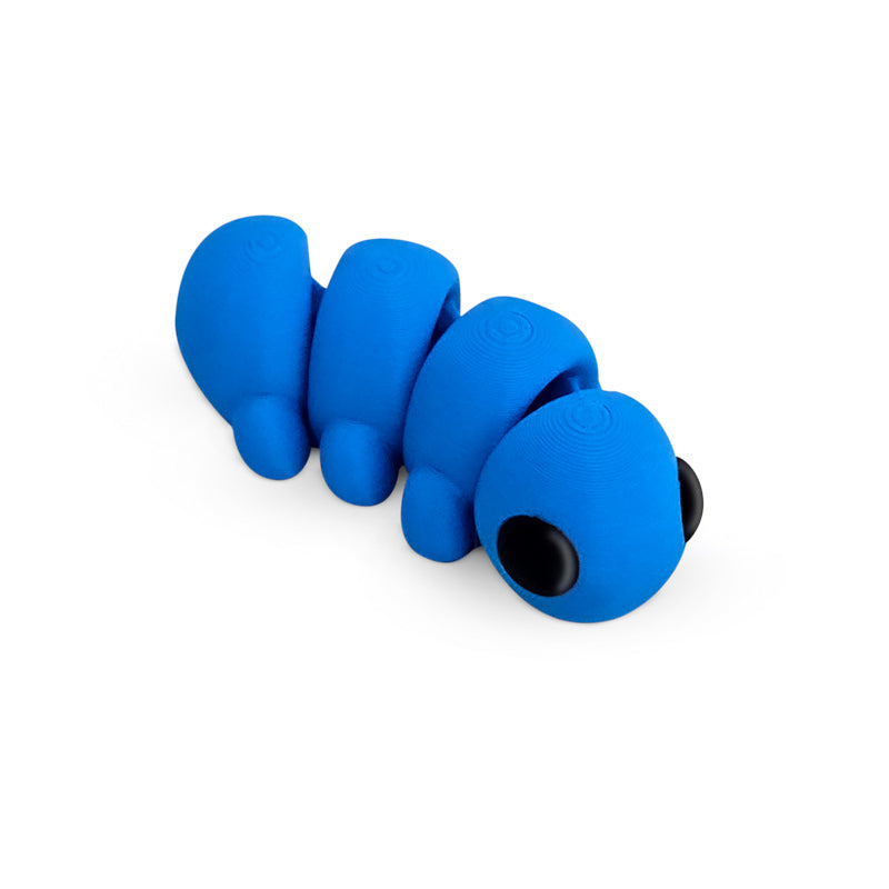 Distracties Caterpillar - 3D Printed Articulated Toy Fidget Friend