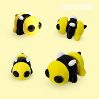 Thumbnail for Distracties Bee - 3D Printed Articulated Toy Fidget Friend