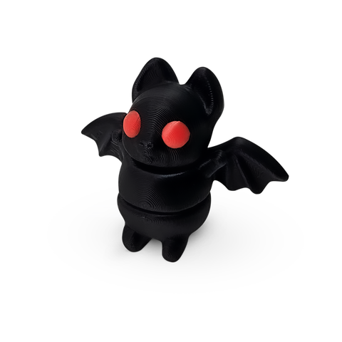 Distracties Bat - 3D Printed Articulated Toy Fidget Friend