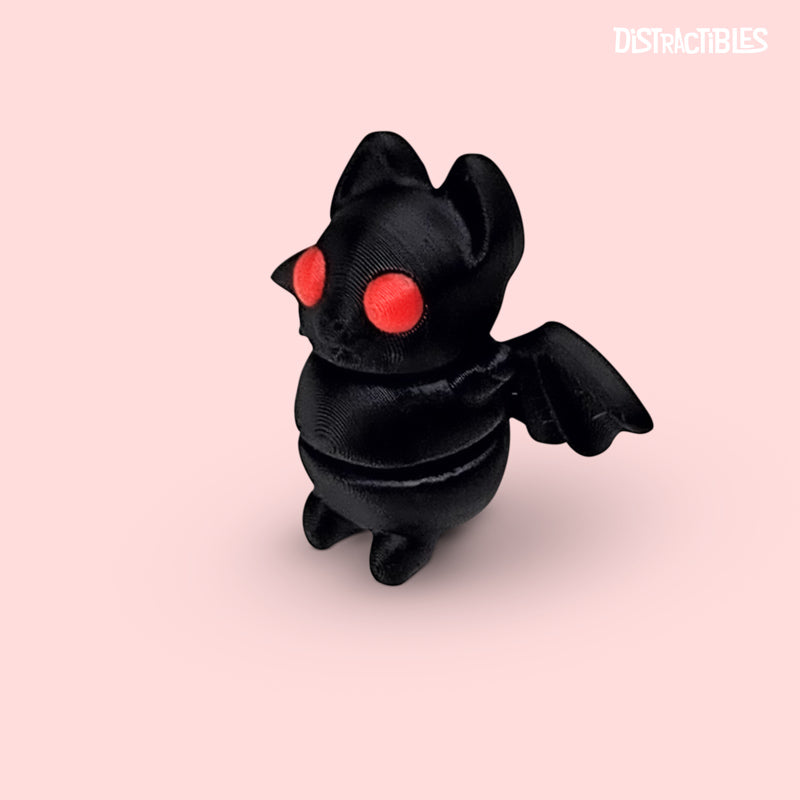 Distracties Bat - 3D Printed Articulated Toy Fidget Friend