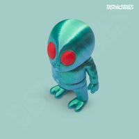 Thumbnail for Distracties Alien - 3D Printed Articulated Toy Fidget Friend