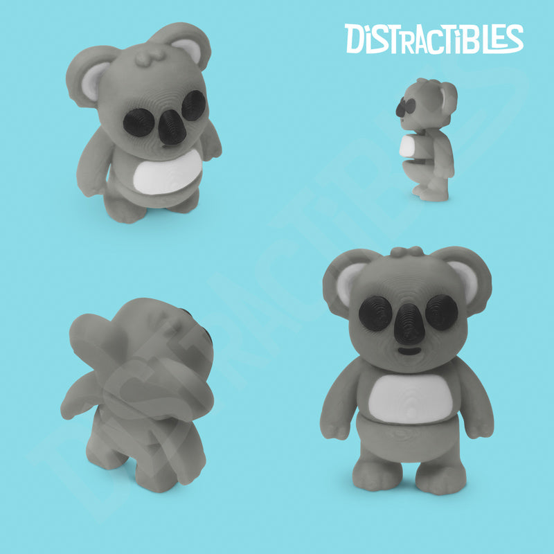 Distracties Koala - 3D Printed Articulated Toy Fidget Friend