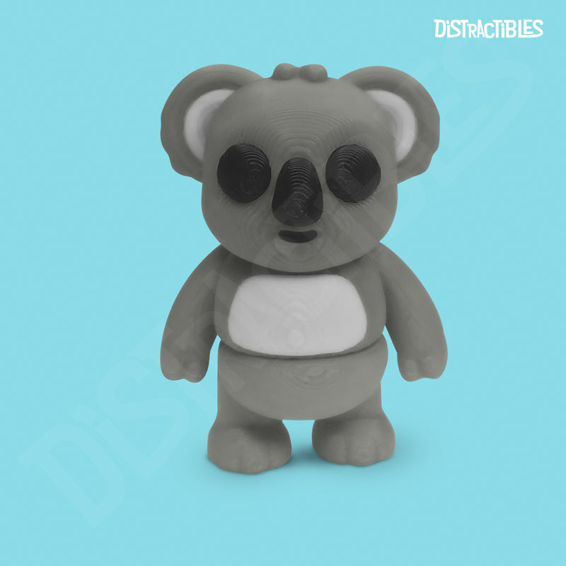 Distracties Koala - 3D Printed Articulated Toy Fidget Friend