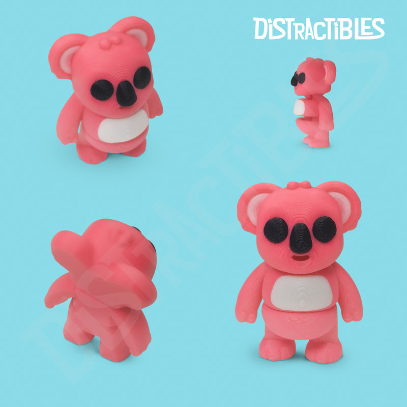 Distracties Koala - 3D Printed Articulated Toy Fidget Friend