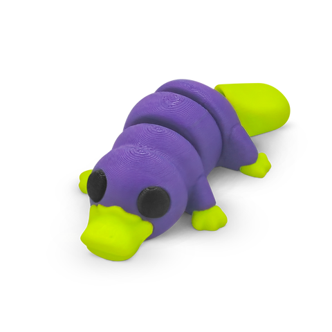 Distracties Platypus - 3D Printed Articulated Toy Fidget Friend