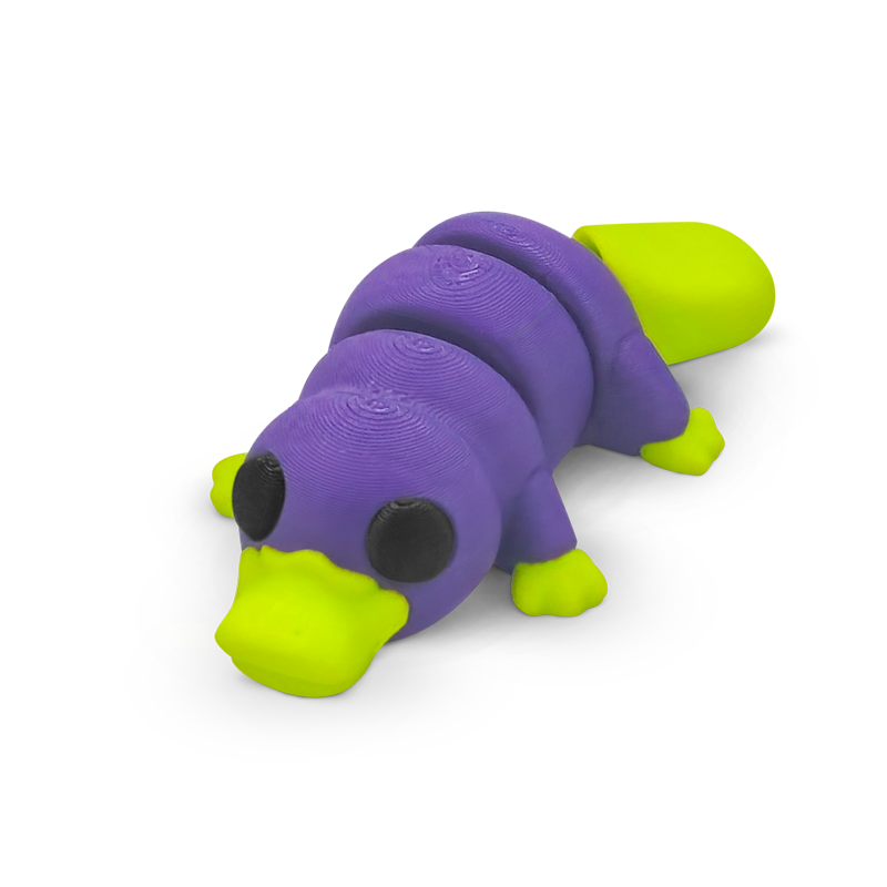 Distracties Platypus - 3D Printed Articulated Toy Fidget Friend