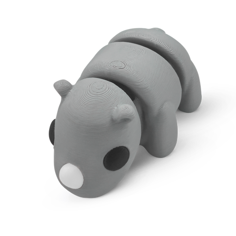 Distracties Rhino - 3D Printed Articulated Toy Fidget Friend