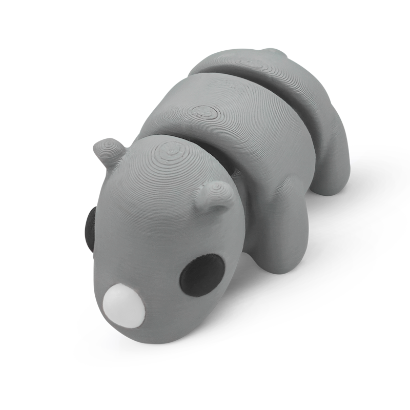 Distracties Rhino - 3D Printed Articulated Toy Fidget Friend